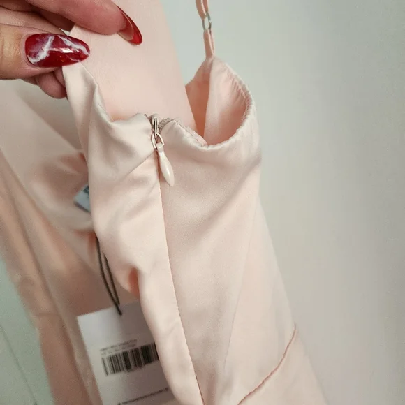 Brand New With Tags Pink Satin Mini Dress from Princess Polly - Picture 7 of 10